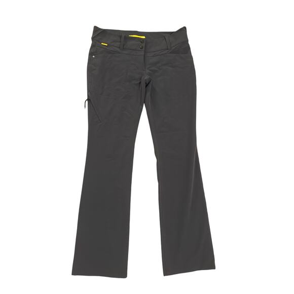 Women 8 Lole Gray Pants Hike Camp Outdoor Travel Wicking UPF 50+ Softshell - Picture 1 of 6